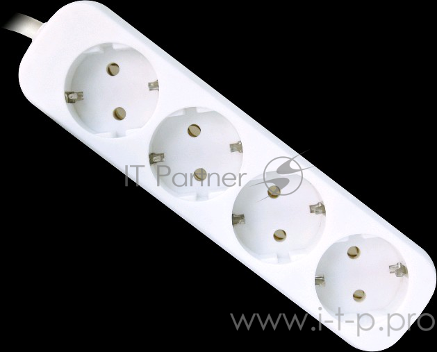 Сетевые фильтры Defender Удлинитель E450 5.0 м, 4 розетки 99227, с заземлением