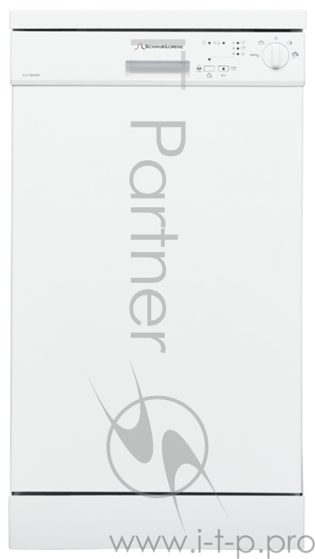 Посудомоечная машина Schaub Lorenz SLG SW4400 10 комплектов, 4 программы, расход 13л, электронное управление, t 40-50-65, A+, регулятор высоты верхней корзины, белая