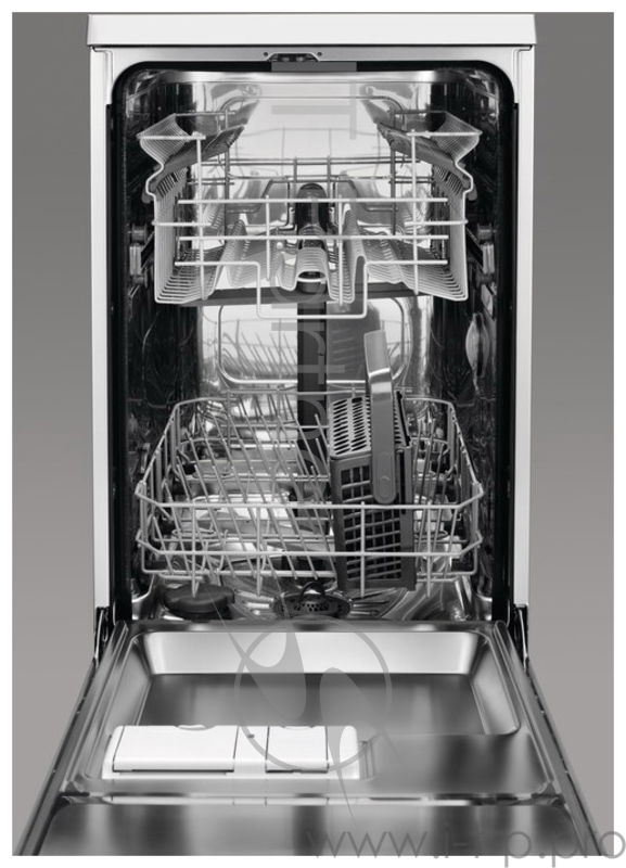 Посудомоечная машина Zanussi ZDS12002WA Узкая посудомоечная машина, белого цвета, 9 комплектов, электронное управление со световыми индикаторами, 5 программ: Эко 50°, Короткая 65°, Интенсивная 70°, Обычная мойка 65°, Ополаскивание и ожидание, Отложен
