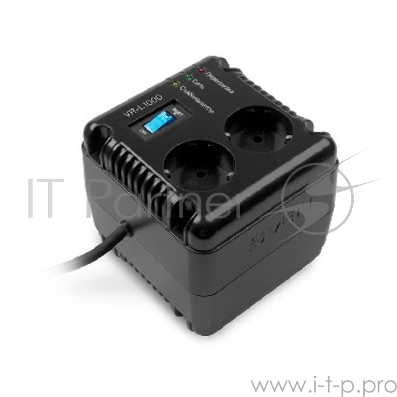 Сетевые фильтры SVEN Стабилизатор напряжения VR-L1000 SV-014872