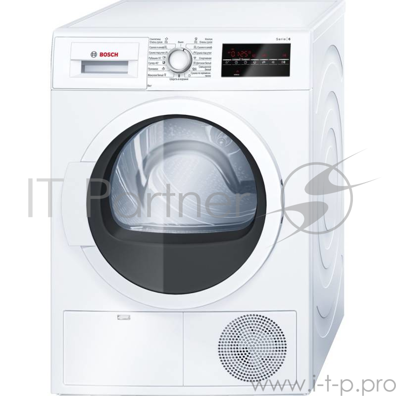 Сушильный автомат BOSCH Сушильный автомат BOSCH/84.2 x 59.8 x 63.6 см, 9 кг, класс энергопотребления B