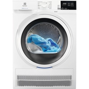 Сушильная машина ELECTROLUX EW6CR428W / 85х60х60, 8 кг, максимальная глубина 66.5 см, большой ЖК дисплей, конденсационная сушка