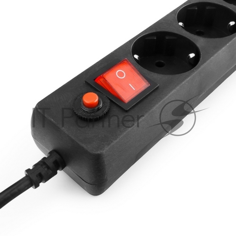 Сетевые фильтры Gembird Сетевой фильтр Гарнизон EHB-0 0,5 м 6 розеток черный для UPS