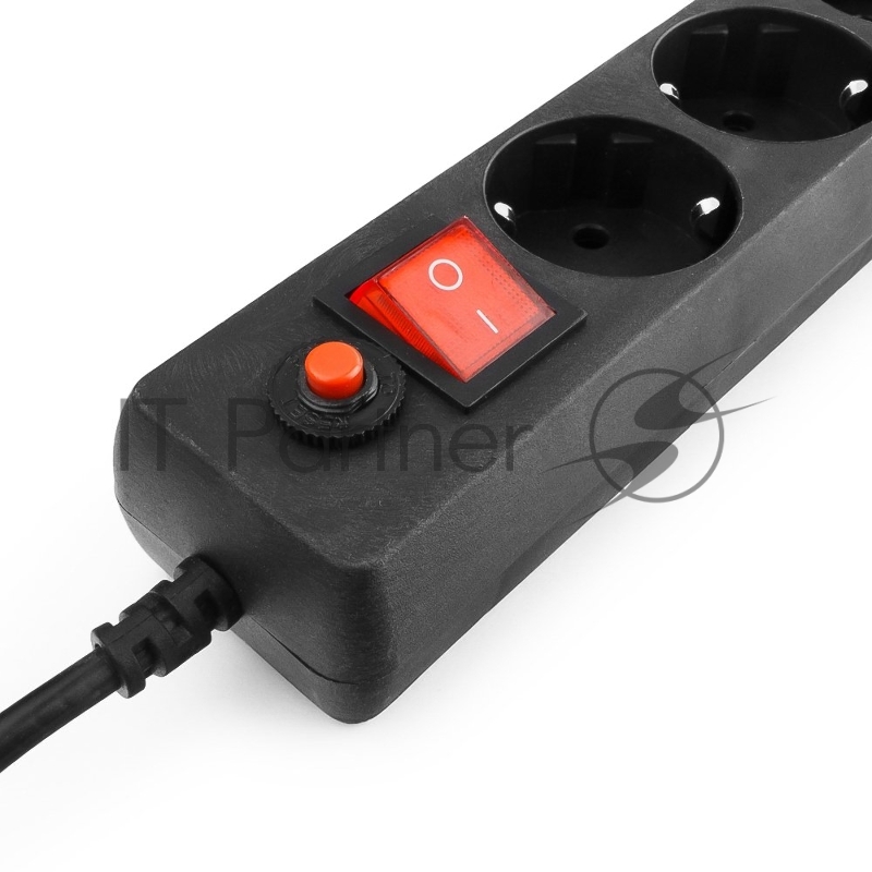 Сетевые фильтры Gembird Сетевой фильтр Гарнизон EHB-0 0,5 м 6 розеток черный для UPS
