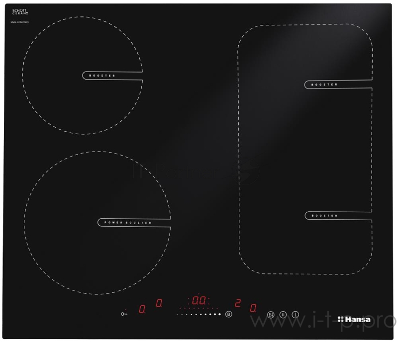 Индукционная варочная поверхность Hansa BHI68611 черный