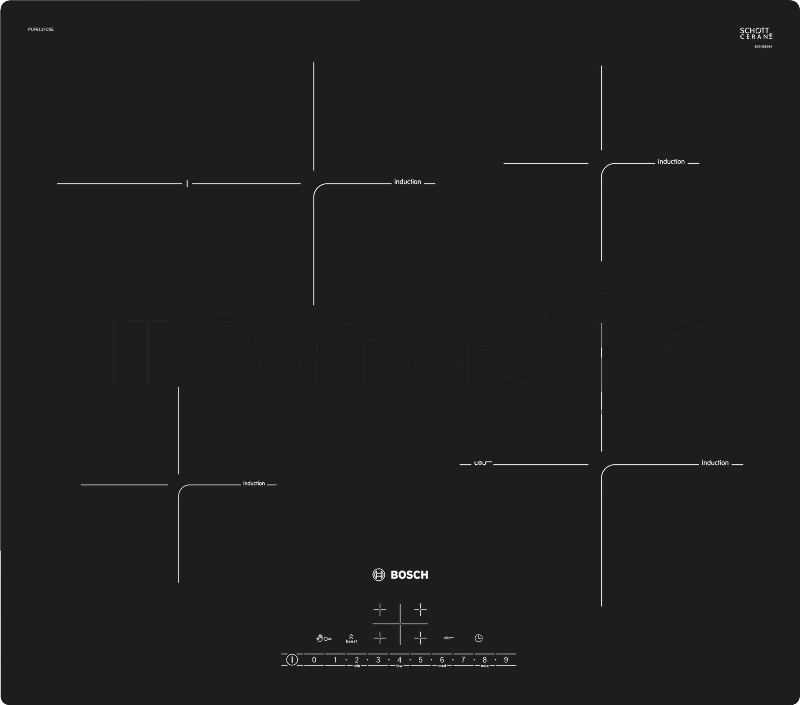 Встраиваемая электрическая панель Bosch PUF611FC5E в.эл/п