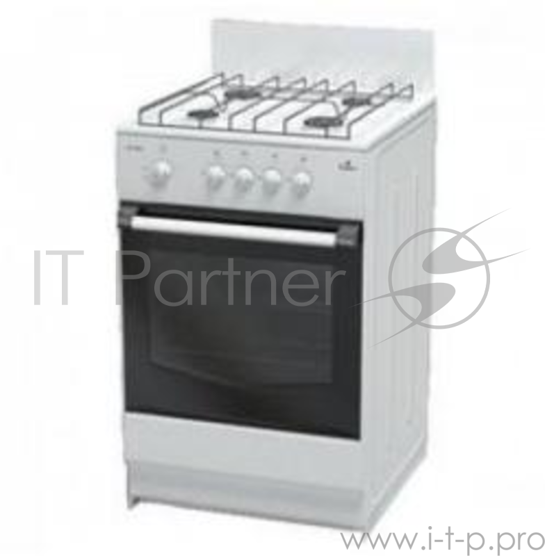 Плита газовая Darina S 4 GM 441 101 W Газовая плита, 4 конф., объем духовки - 50 литров, газ-контроль горелки духовки, щиток. Мощность горелок стола: передняя левая - 1,9 кВт, передняя правая - 2,3 кВт, задняя левая - 2,3 кВт, задняя правая - 1,9 кВт