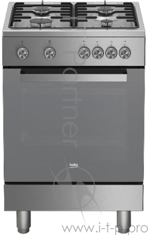 Плита газовая Beko FSG 62120 DXMCS