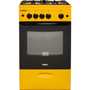 Газовая плита REEX CG-54997 eYe желтый