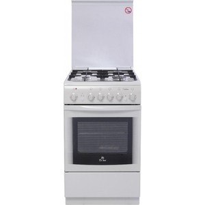 Плита комбинированная ELECTRONICSDELUXE 506040.00гэ(кр) ШхГхВ 50x60x85,4 горелки, эл.розжиг,электродуховка с термостатом,таймер,гриль,вертел с электроприводом,подсвет