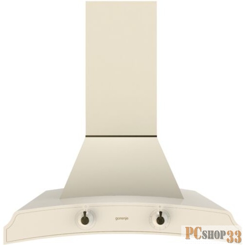 Вытяжка каминная Gorenje Classico DK63MCLI бежевый управление: тактовое (1 мотор)