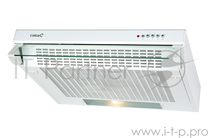 Вытяжка CATA F 2050 BLANCA/B Вытяжка подвесная на 50 см. Цвет: белый. Производительность куб. м/час :320. Миним. уровень шума, Дб.: 40. Панель управления: кнопочная. Освещение: миньон. Энергопотребление Вт.: 90