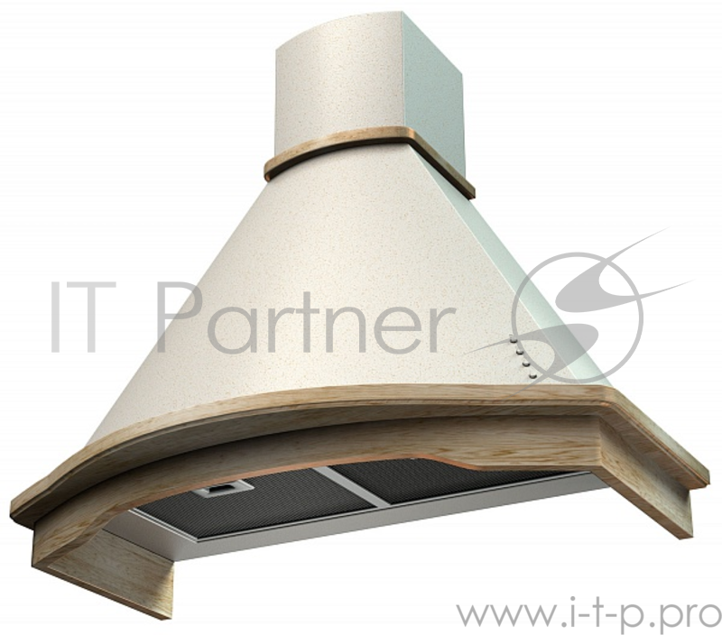 Вытяжка каминная Krona Gretta CPB 900 золотистый управление: кнопочное (1 мотор)