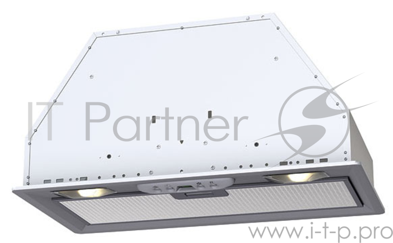 Вытяжка встраиваемая Krona Mini 600 белый управление: кнопочное (1 мотор)