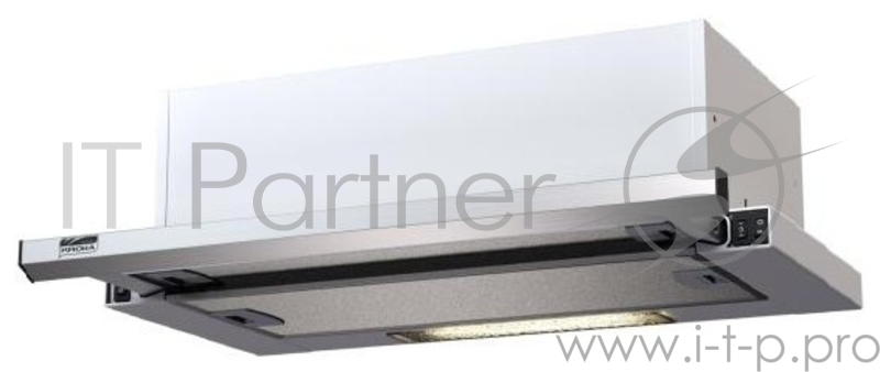 Вытяжка Krona Kamilla slim 600 X (2 мотора) серебристый