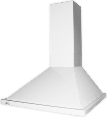 Вытяжка каминная Elikor Оптима 60П-400-П3Л белый управление: ползунковое (1 мотор)