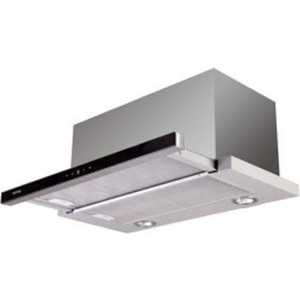 Встраиваемая вытяжка Korting KHP 6772 GN / 60 см, 790 м3/ч, сенсорное управление, 4 режима, таймер, панель-черное стекло