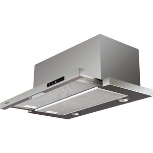 Встраиваемая вытяжка Korting KHP 6772 X / 60 см, 790 м3/ч, сенсорное управление, 4 режима, таймер, нержавеющая сталь