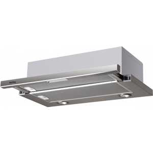 Встраиваемая вытяжка Korting KHP 6313 X / 60 см, 375 м3/ч, механическое управление, 3 режима, 2 мотора, нержавеющая сталь