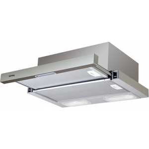 Встраиваемая вытяжка Korting KHP 5211 X / 50 см, 290 м3/ч, механическое управление, 3 режима, нержавеющая сталь