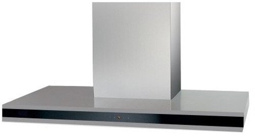 Вытяжки Korting Каминная, Т-образная, 60 см, 950 м3/ч, сенсорное управление, 4 режима, таймер, нержавеющая сталь + черное стекло