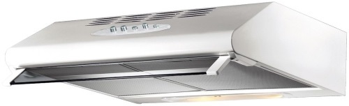 Вытяжки Korting Подвесная, 50 см, 275 м3/ч, механическое управление, 3 режима, белая