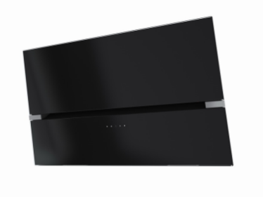 Вытяжки Korting Наклонная, 90 см, сенсорное управление , 4 режима, 950 м3/ч., таймер, черное стекло