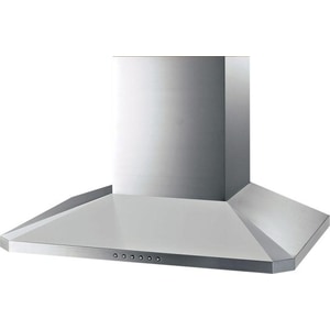 Вытяжка каминная Korting KHC 6951 X / 60 см, 950 м3/ч, кнопочное управление, 4 режима, таймер, нержавеющая сталь