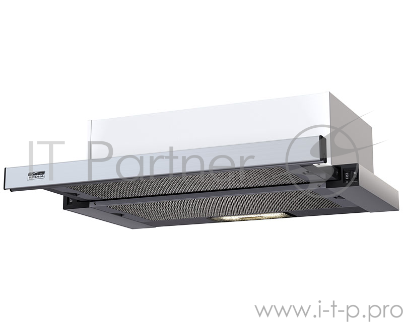 Вытяжка KRONA STEEL KAMILLA 600 INOX 1мотор кухонная
