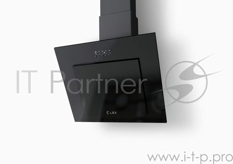 Вытяжка LEX MINI 600 BLACK 180Вт 37 дБ 420 м3/час черный