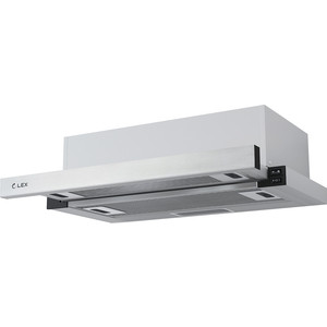 Вытяжка встраиваемая LEX HUBBLE 2M 600 серебристый 820м3/час LED лампы
