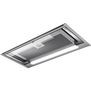 Вытяжки ELICA GLASS OUT IX/A/90, нержавеющая сталь+белое стекло