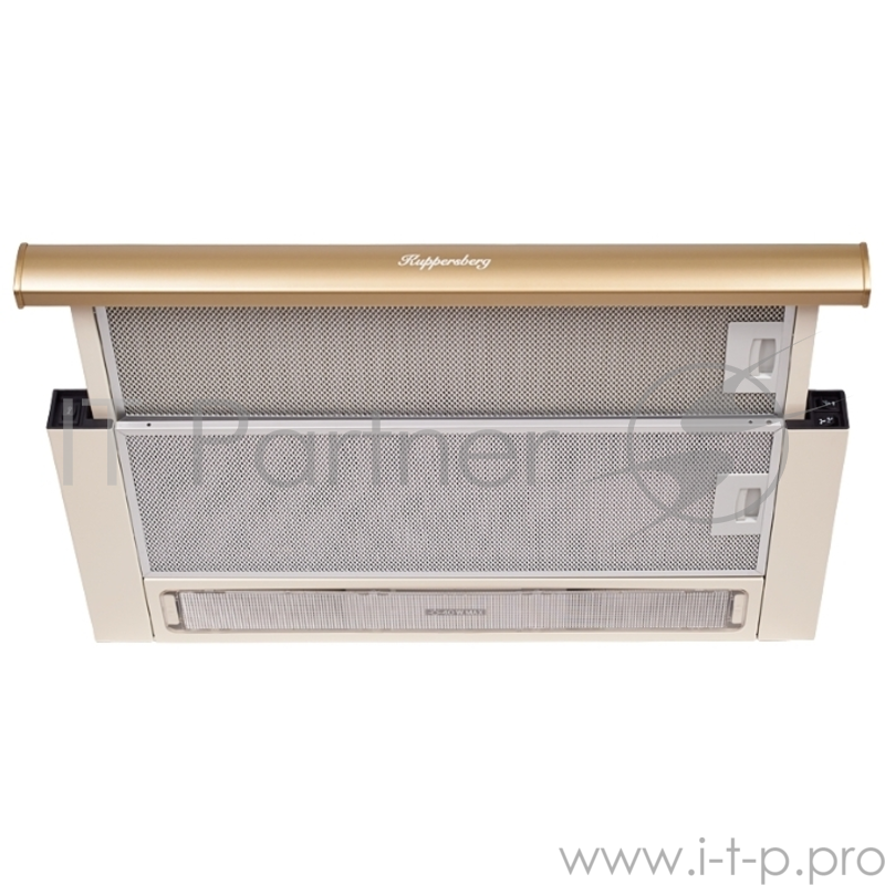 Встраиваемая вытяжка Kuppersberg SLIMLUX II 60 Bronze, ширина 60 см, бежевый