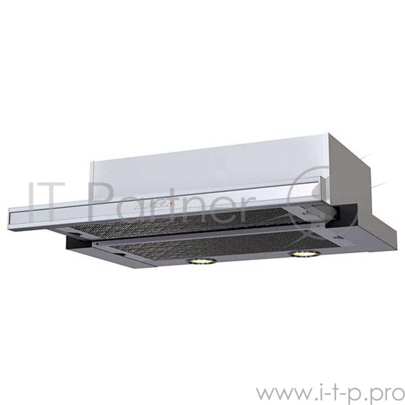 Вытяжка KRONASTEEL Kamilla sensor 600 white glass 2 мотора кухонная