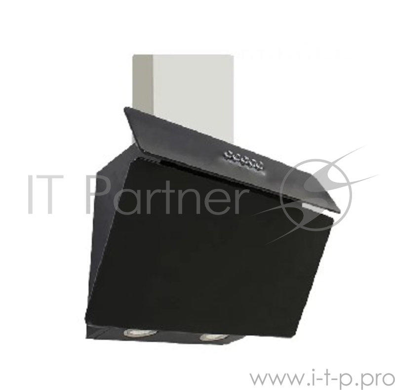 Вытяжка Centek СТ-1822-60 (черн) ширина 60 см, ТОНИРОВАННАЯ ПАНЕЛЬ, 400 м3/час, 70 Вт, 3 скорости