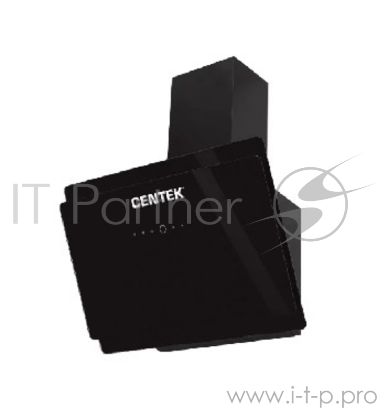 Вытяжка Centek СТ-1824-60 (черн) PROMO шир. 60 см, ДВОЙНАЯ СЕНСОРНАЯ ТОНИРОВАННАЯ ПАНЕЛЬ, 800 м3/час