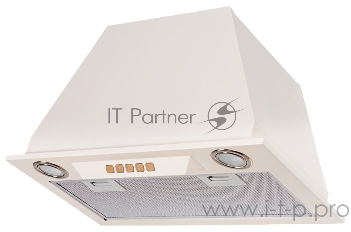 Встраиваемая вытяжка Kuppersberg Встраиваемая вытяжка, ширина 52 см, отвод/рециркуляция, 650 м3/час, электронное управление, 3 скорости, галогенное освещение 2х20 Вт, анодированный алюминиевый жироулавливающий фильтр,таймер, угольный фильтр С6С (опци
