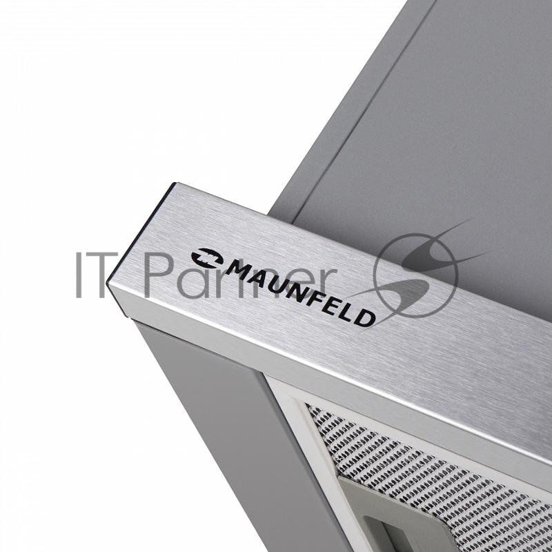 ВЫТЯЖКА MAUNFELD VS LIGHT 60 НЕРЖАВЕЙКА • Тип: встраиваемая • Цвет: нержавейка • Управление: колыбельное • Ширина, мм: 600 • Полная потребляемая мощность, Вт: 140• Количество скоростей: 2 • Максимальная производительность, м3/ч: 480• Диаметр возд