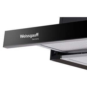 Встраиваемые вытяжки Weissgauff TEL061MBL черный+нержавеющая сталь