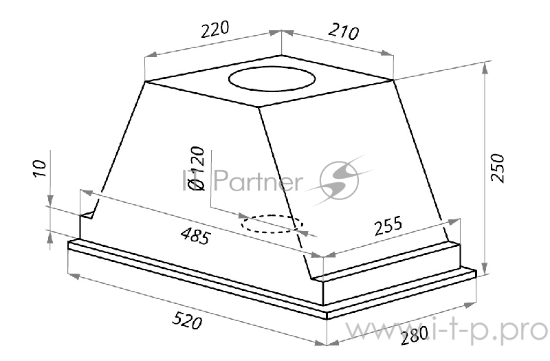 Встраиваемая вытяжка MAUNFELD CROSBY PUSH ECO 52 НЕРЖАВЕЙКА / Управление: кнопочное• Ширина, мм: 520• Мощность мотора, Вт: 200• Количество скоростей: 3• Производительность, м3/ч: 800• Диаметр воздуховода, мм: 120• Площадь кухни: до 30 м2• Уровень шу
