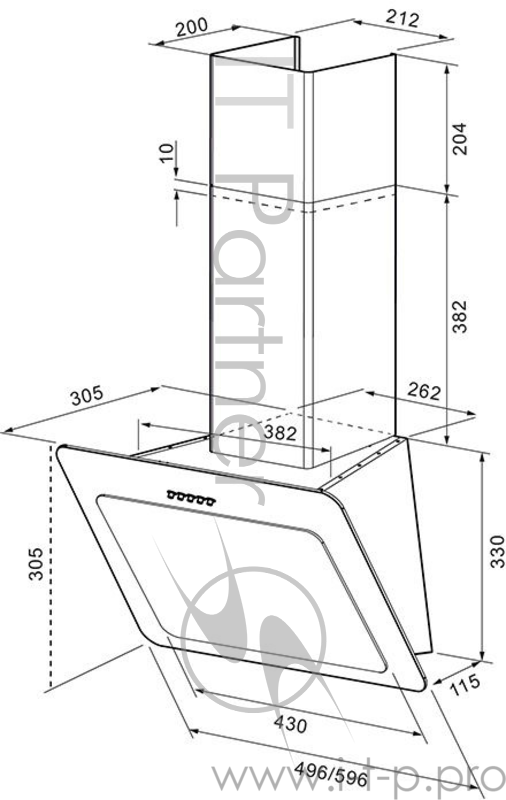 Воздухоочиститель Krona Liva 600 белый PB
