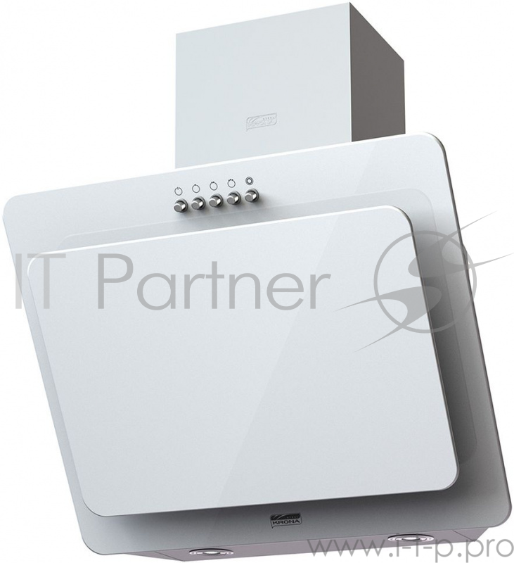 Вытяжка Krona Liva 500 white PB вытяжка кухонная