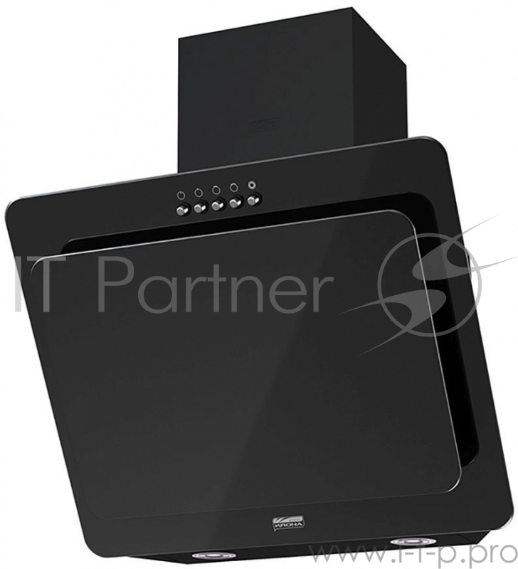 Вытяжка Krona Liva 500 black PB вытяжка кухонная