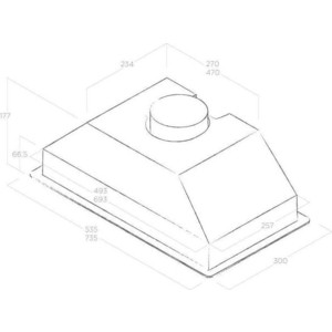 Вытяжка Elica ERA S IX/A/72