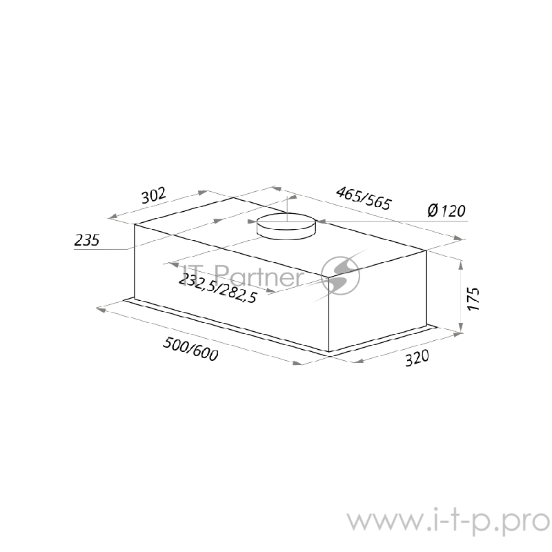 ВЫТЯЖКА MAUNFELD CROSBY PUSH 50 НЕРЖАВЕЙКА