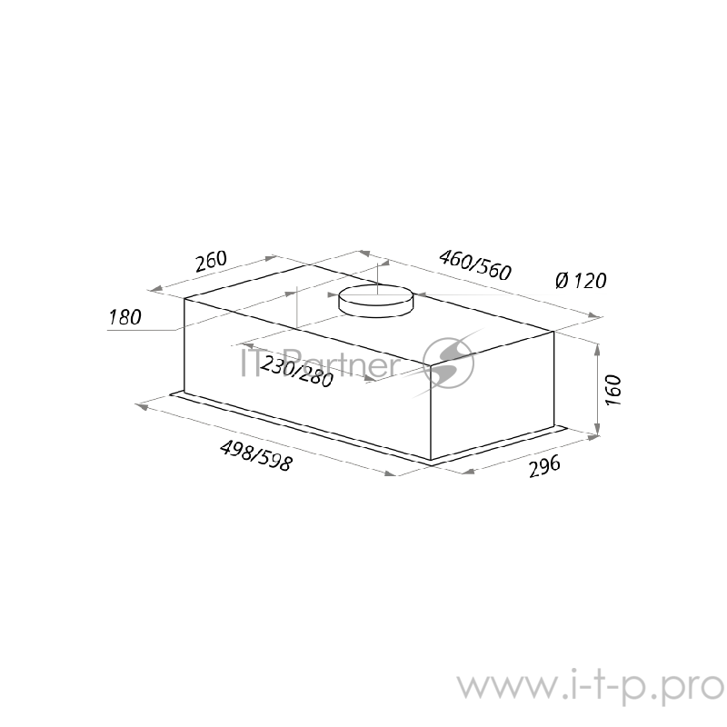 ВЫТЯЖКА MAUNFELD CROSBY LIGHT (C) 50 нержавеющая сталь