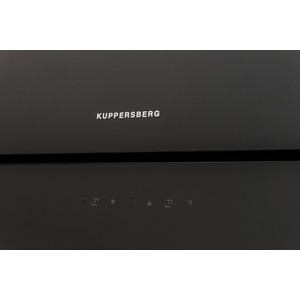 Вытяжка Kuppersberg Настенная вытяжка, ширина 90 см, отвод/рециркуляция, 600 м3/час, электронное сенсорное управление, таймер, 3 скорости, светодиодное освещение 2х2 Вт, металлические жироулавливающие фильтры, угольный фильтр KF-ES (опция), 42-58 дБ,