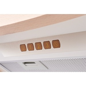 Вытяжка Kuppersberg Настенная вытяжка, ширина 60 см, отвод/рециркуляция, 650 м3/час, электронное управление, 3 скорости,галогеновое освещение 2х20 Вт, таймер, анодированный алюминиевый жироулавливающий фильтр, угольный фильтр С6С (опция), 42-58 дБ, ц