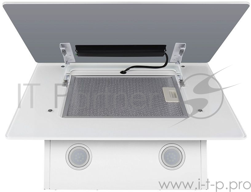 Вытяжка каминная Maunfeld Emmy 60 белый управление: сенсорное (1 мотор)