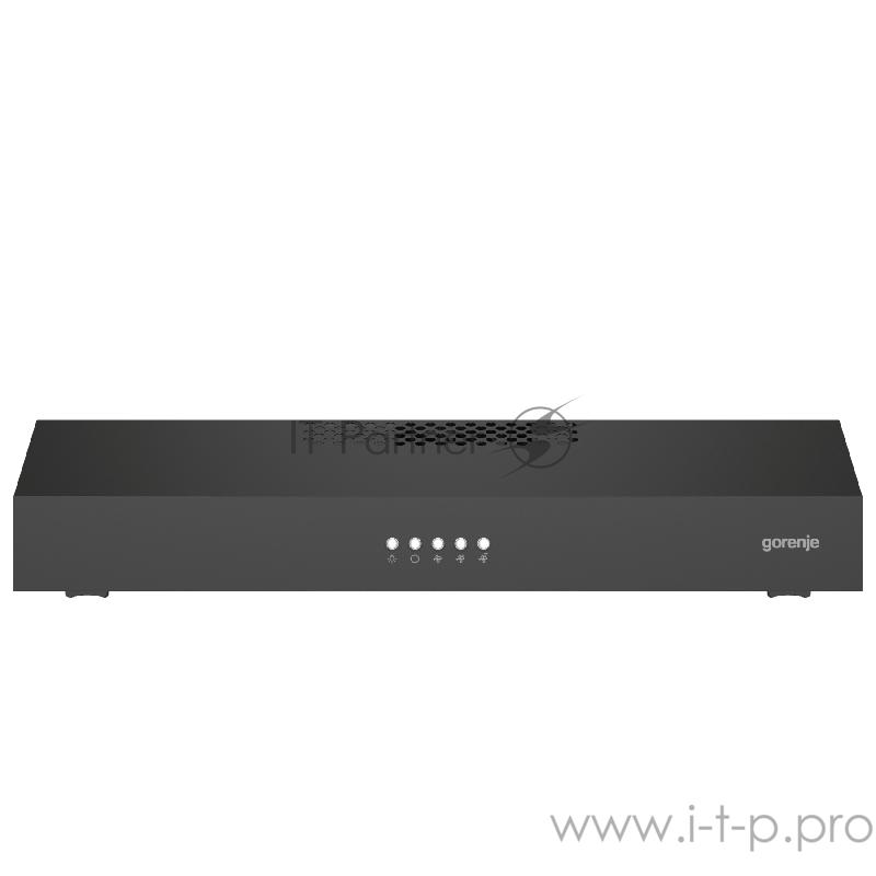 Вытяжка Gorenje WHU629EB/S черный управление: кнопочное (1 мотор)